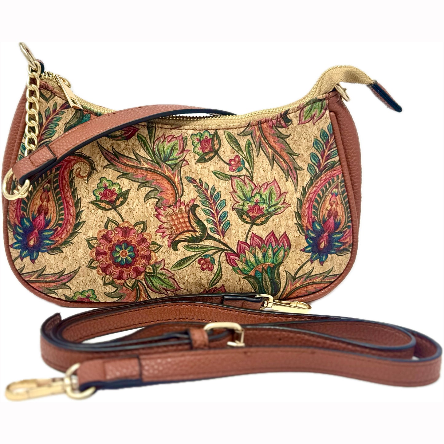 Cork Purse - Botanical Multicolor