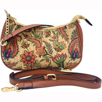 Cork Purse - Botanical Multicolor