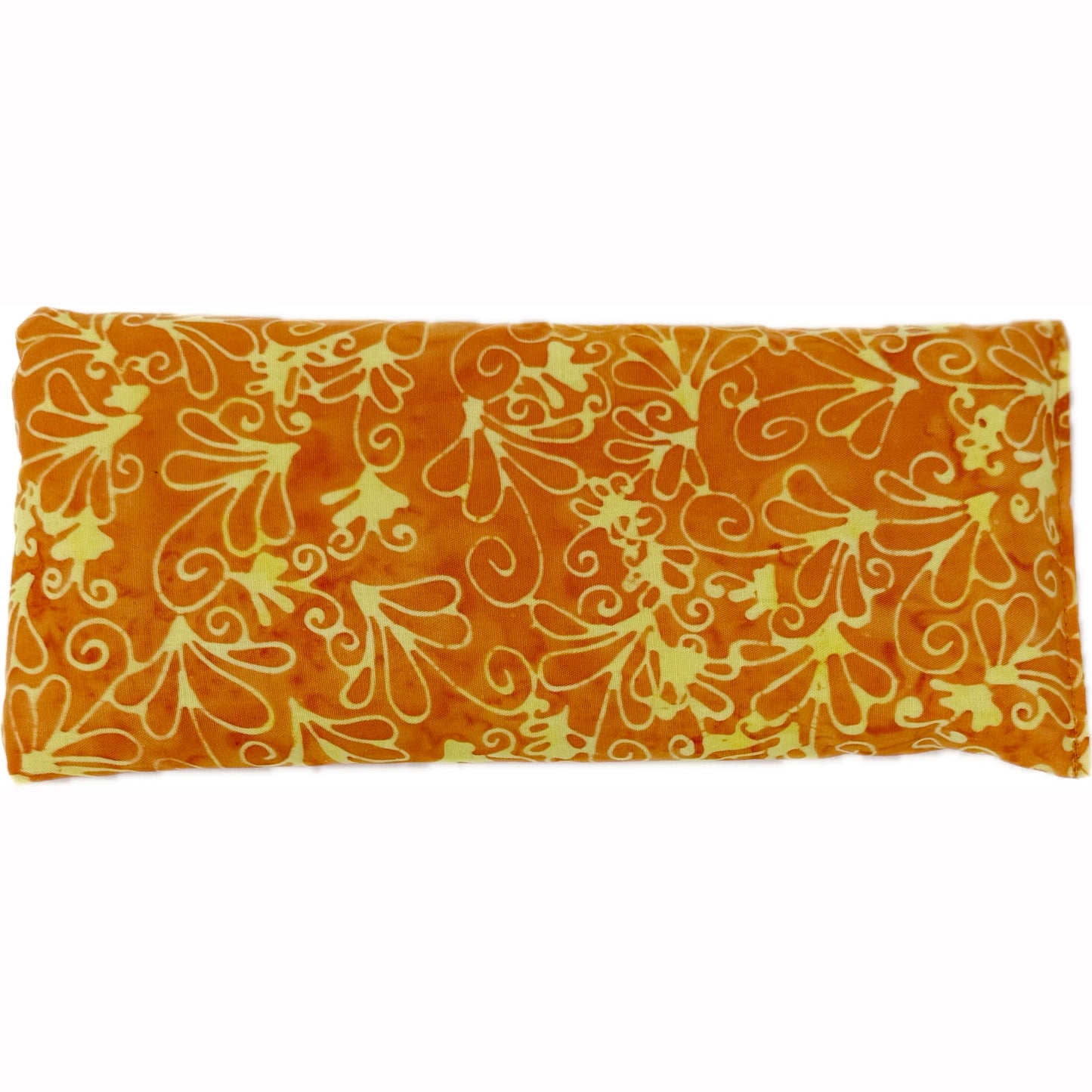 Therapeutic Eye Pillow - Filigree Orange Mischief