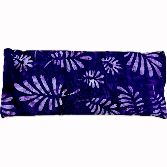 Therapeutic Eye Pillow - Purple Palms
