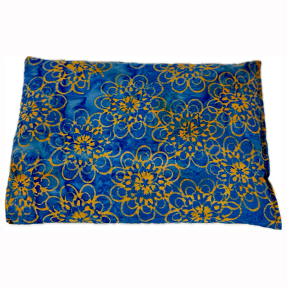 Hot & Cold Therapy Corn Pillow - Filigree Orange Mischief