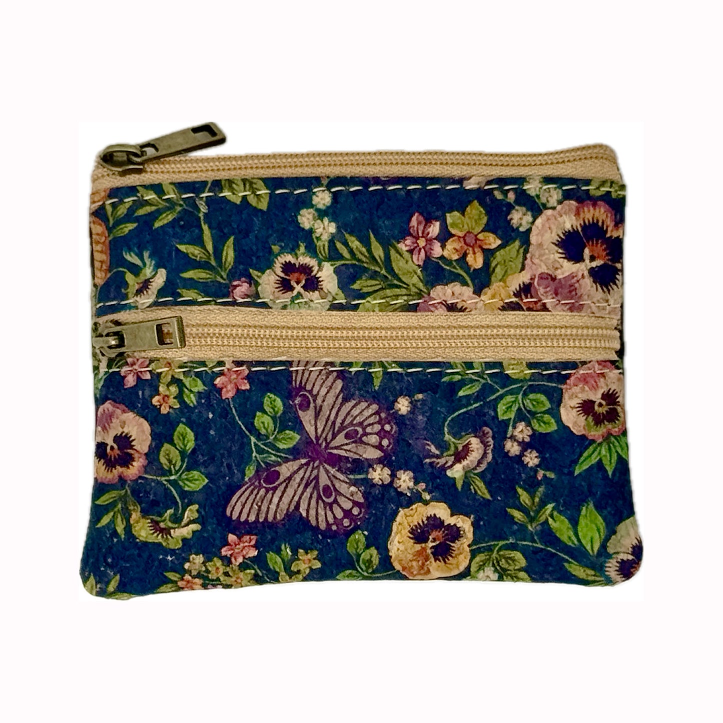 Cork Coin Purse - Butterfly