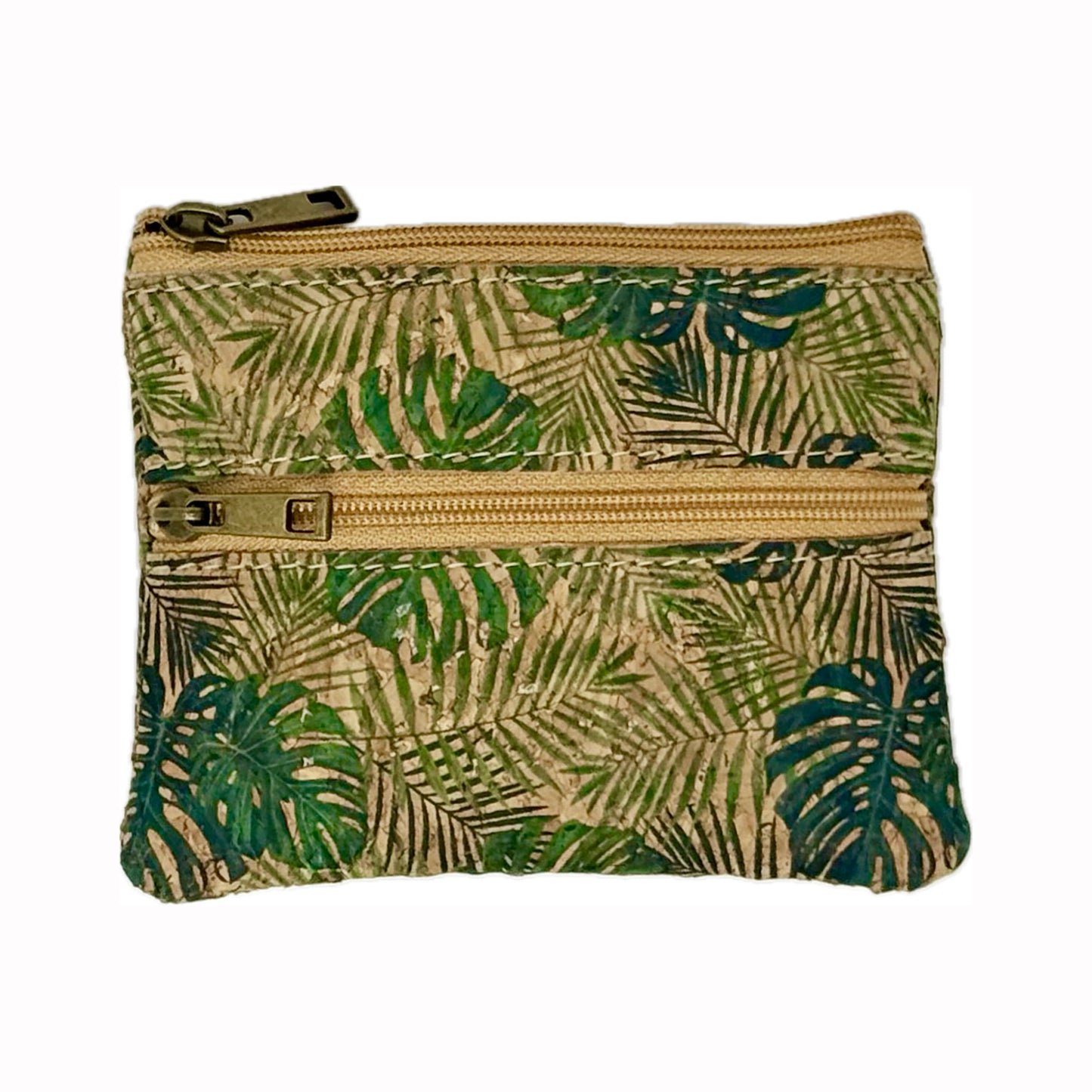 Cork Coin Purse - Ferns