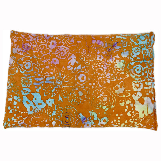 Hot & Cold Therapy Corn Pillow - Flowering Orange