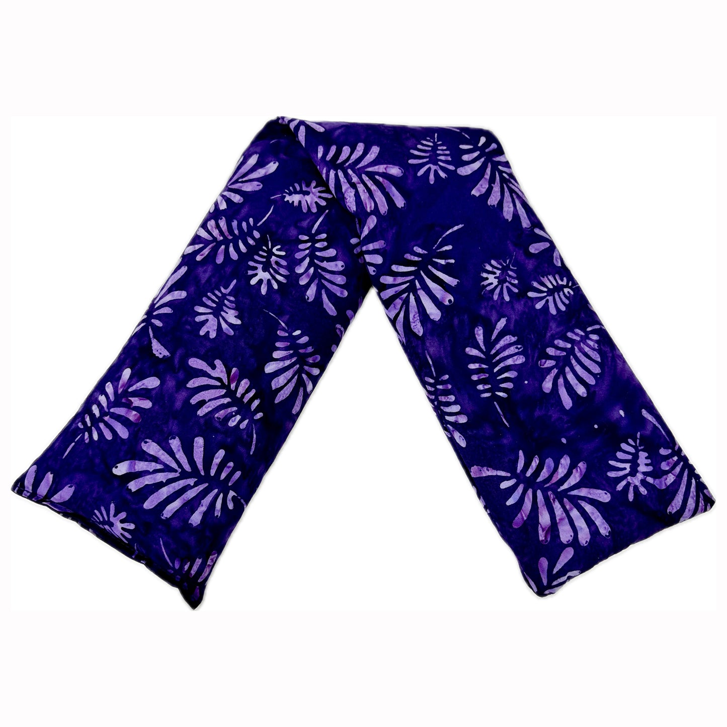 Therapeutic Neck Wrap - Purple Palms