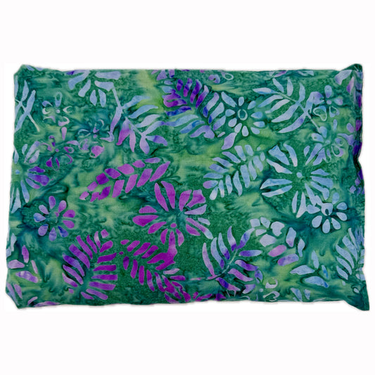 Hot & Cold Therapy Corn Pillow - Tropical Leaves